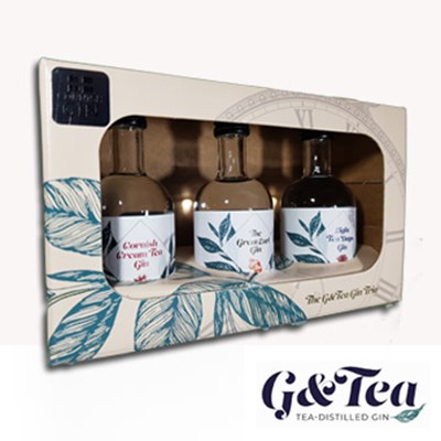 GAndTea Gin Trio Box 3 x 5cl